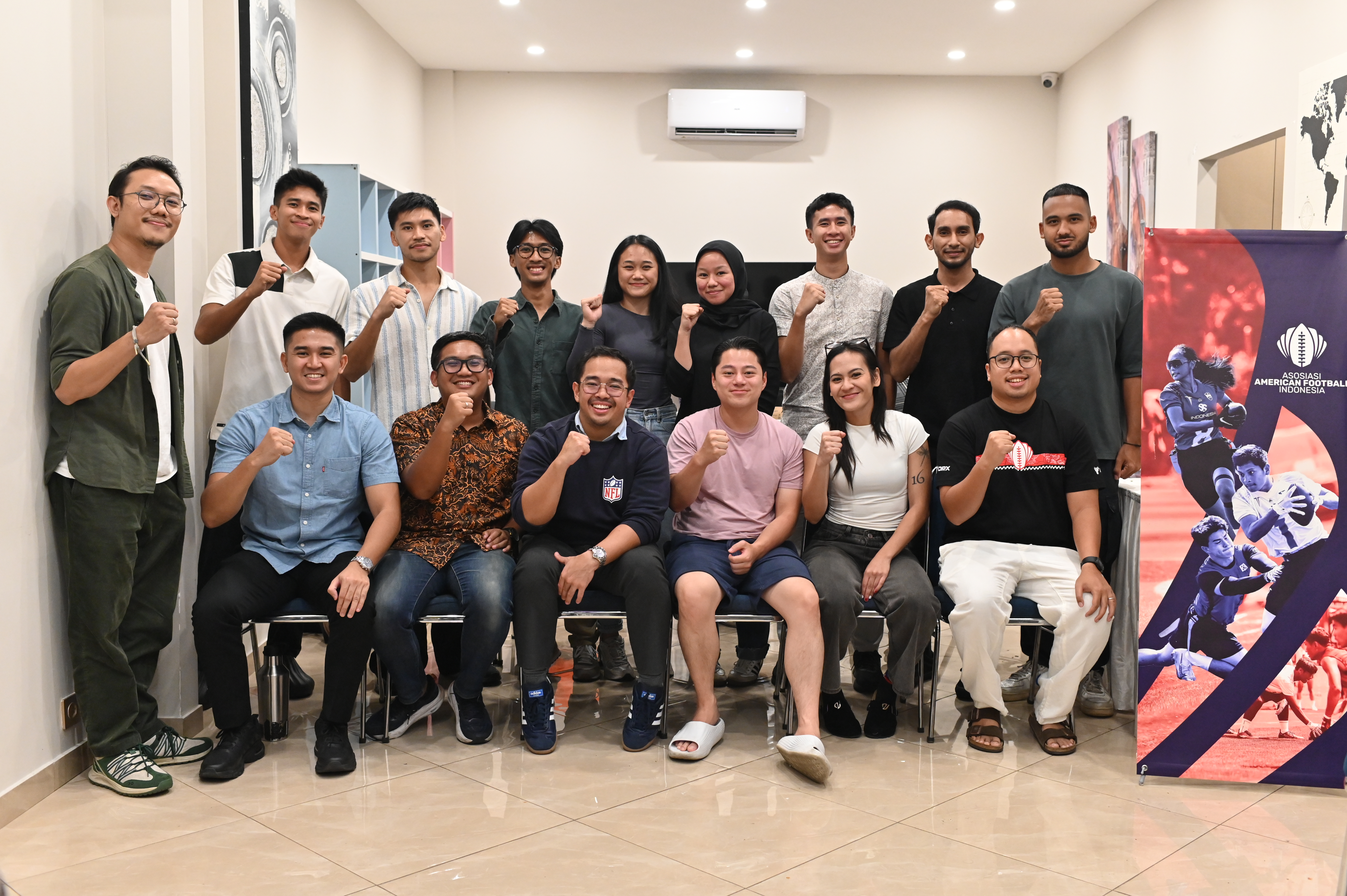 Tim Nasional Flag Football Indonesia Siap Berlaga di IFAF Asia-Oceania Flag 2025 di Ningbo, China