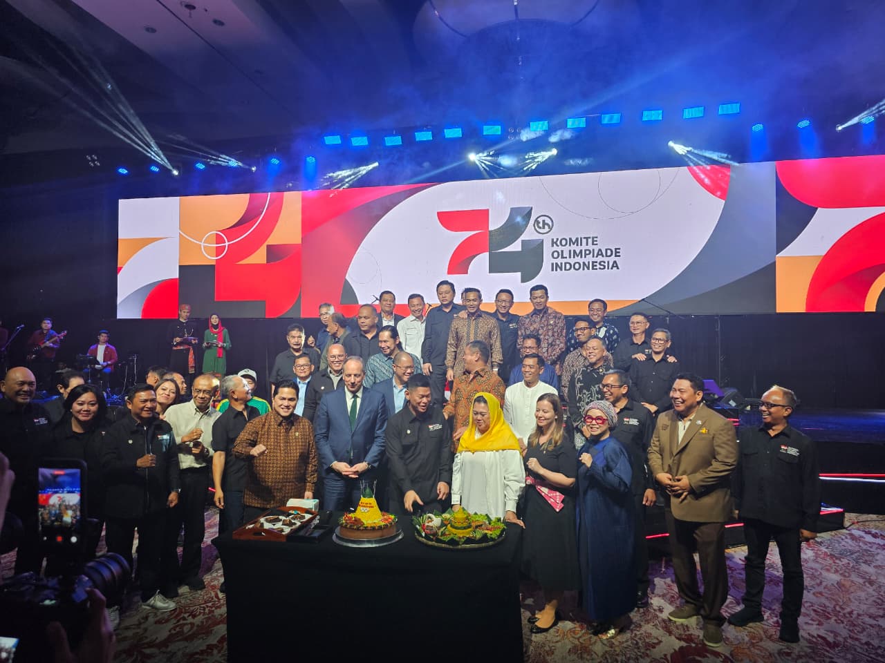 Merajut Mimpi ke Los Angeles 2028: AAFI Bersinergi di Perayaan HUT ke-74 NOC Indonesia