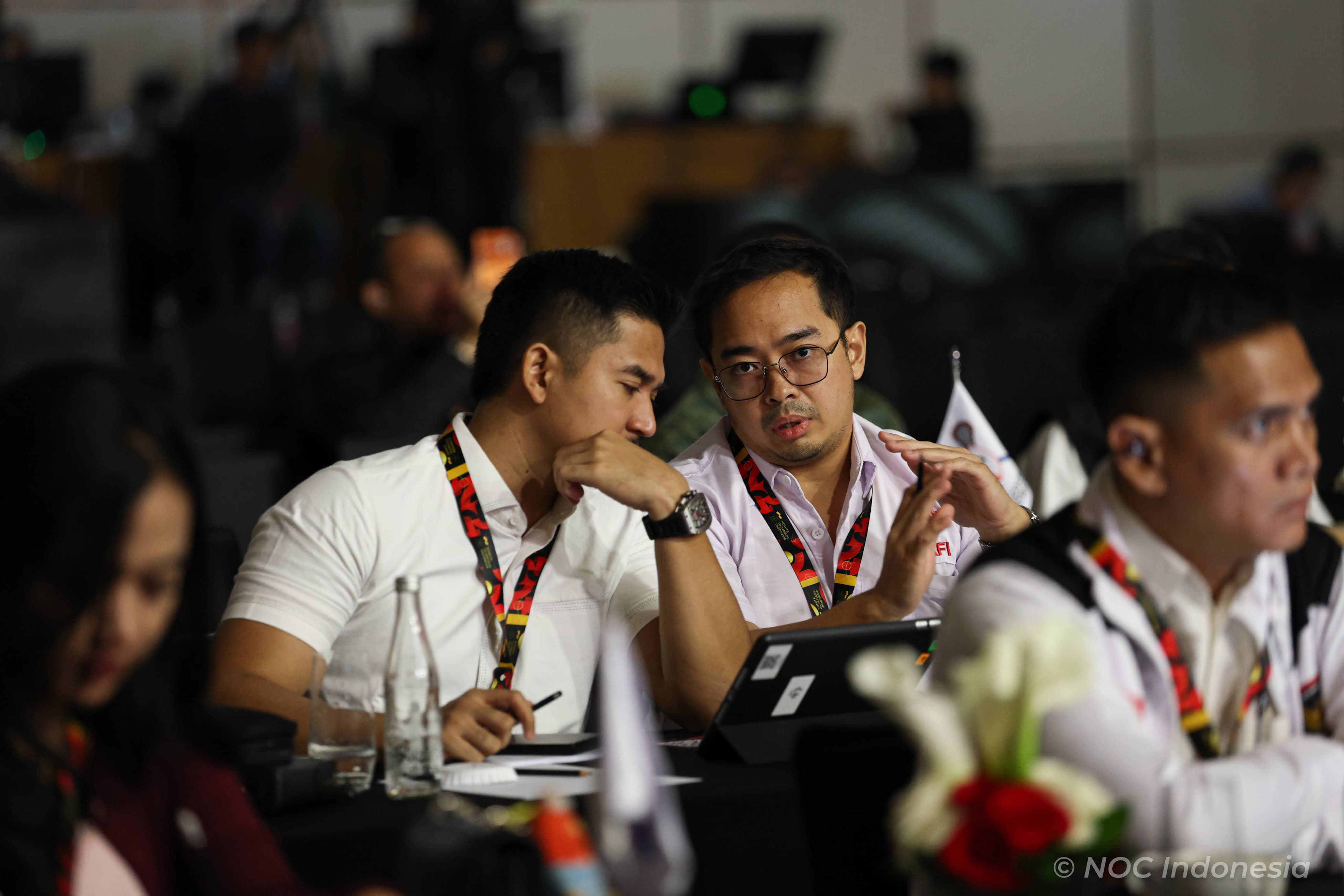 Diskusi strategis di Rapat Anggota NOC Indonesia