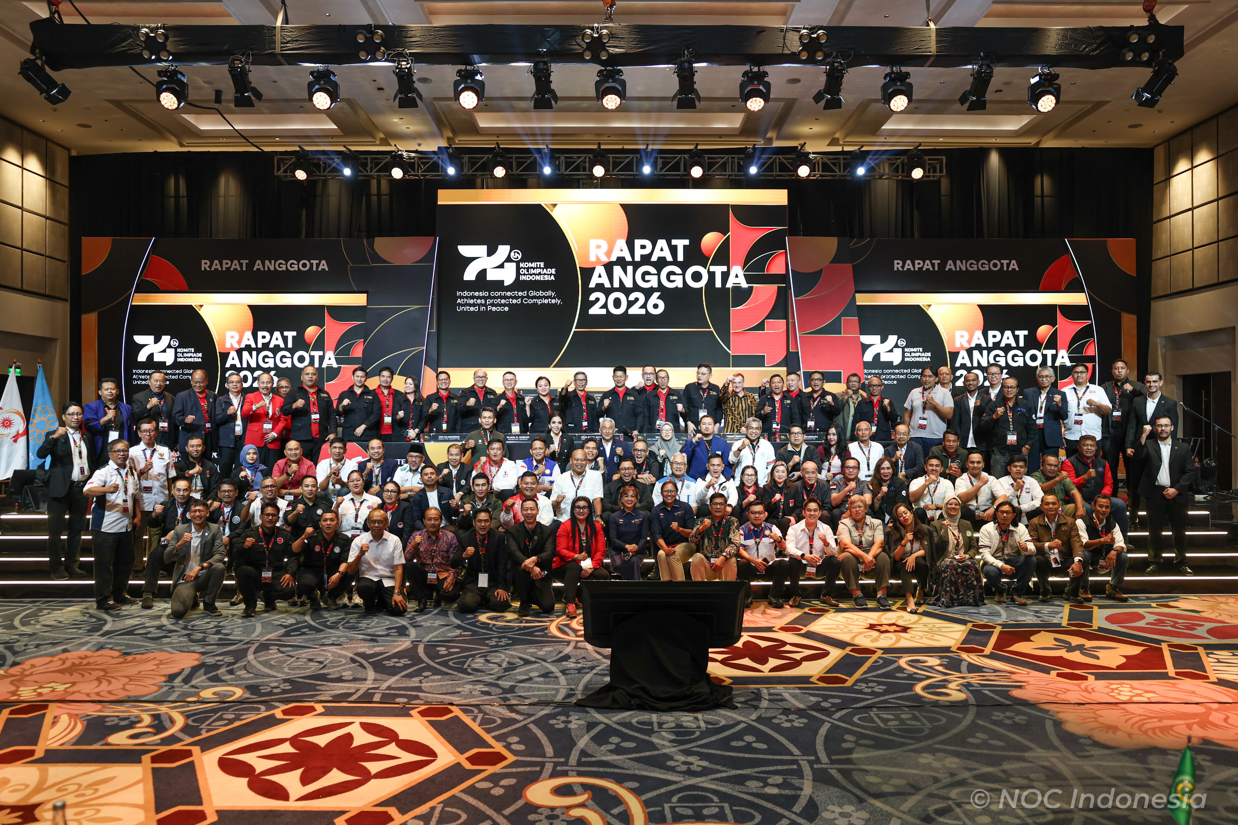 Suasana Rapat Anggota NOC Indonesia 2026